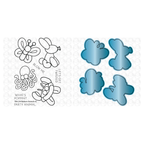 The Rabbit Hole Designs Balloon Animals 2 Clear Stamp and Die Set