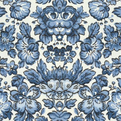 Tim Holtz Fabric By The Yard Indigo Wallpaper pwth297 Eclectic Elements Palette