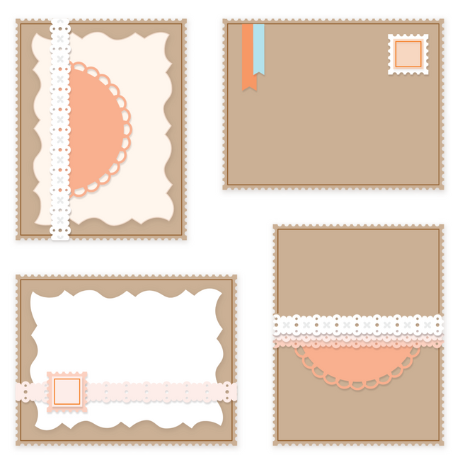 Honey Bee Lovely Layouts Posted Dies hbds-llpstd Alternate View