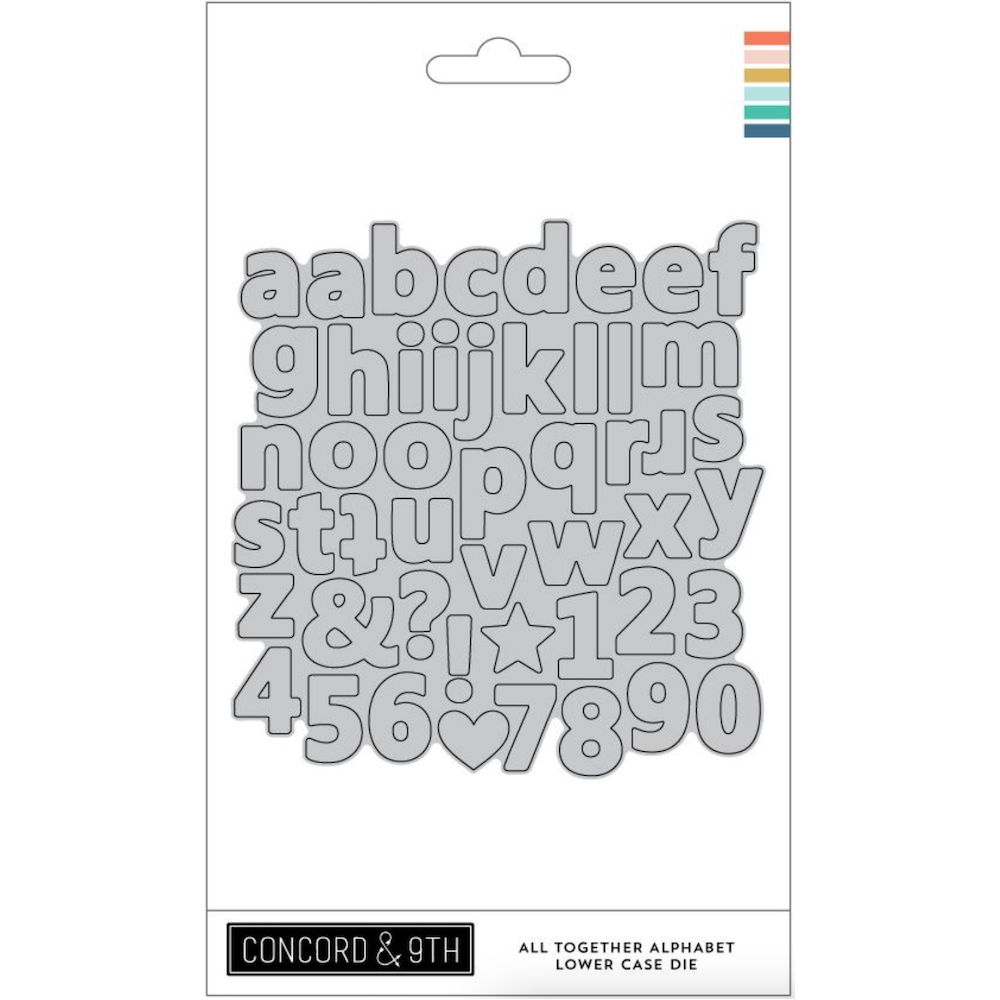 Concord & 9th All Together Alphabet Lowercase Die Set 12021 – Simon ...