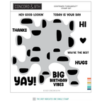 Concord & 9th Contempo Turnabout Stamp Set 12028