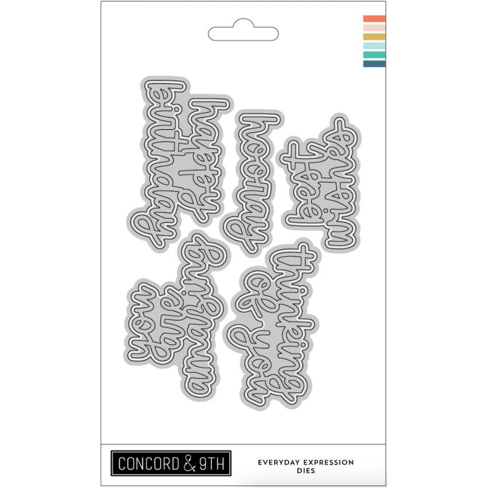 Concord & 9th Everyday Expressions Die Set 12030