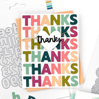 Concord & 9th All Together Alphabet Uppercase Die Set 12022 thanks