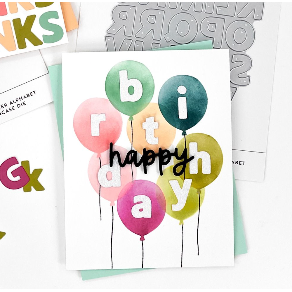 Concord & 9th All Together Alphabet Lowercase Die Set 12021 happy