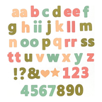 Concord & 9th All Together Alphabet Lowercase Die Set 12021 letters