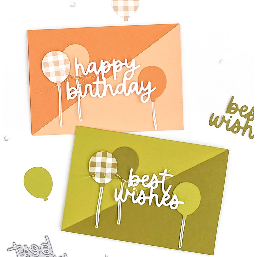 Concord & 9th Everyday Expressions Die Set 12030 wishes
