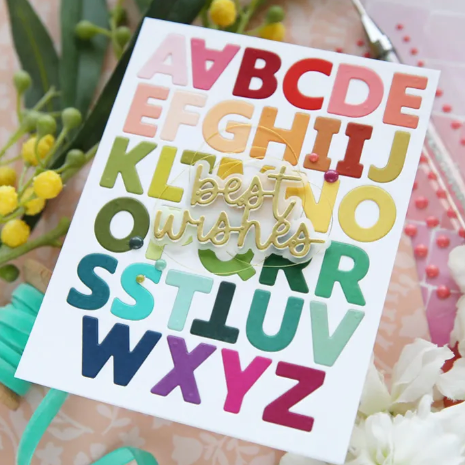 Concord & 9th All Together Alphabet Uppercase Die Set 12022 best | color-code:ALT01