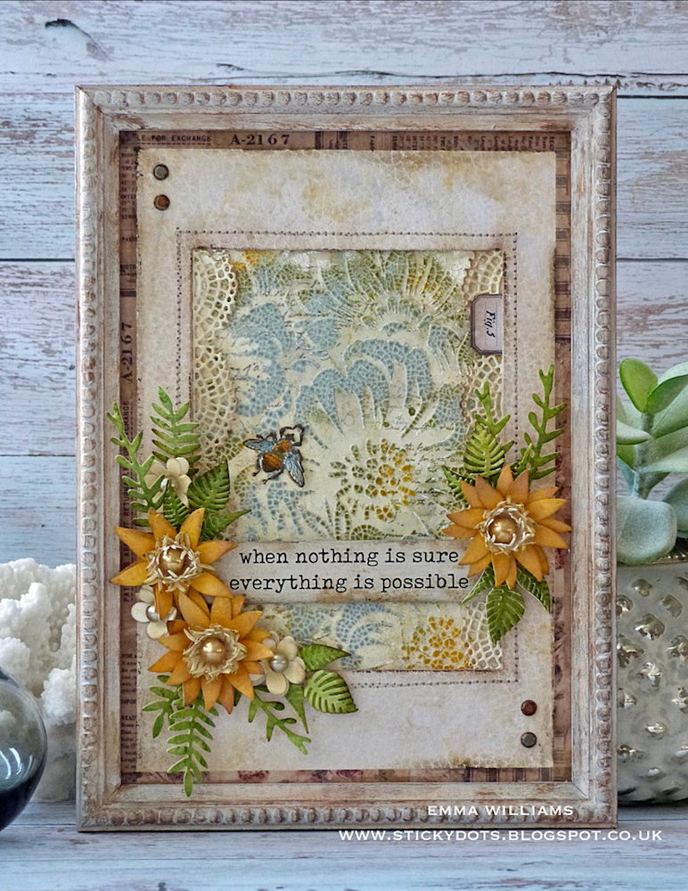 Tim Holtz Idea-ology THEORIES Quote Chips th94045 emma | color-code:ALT04