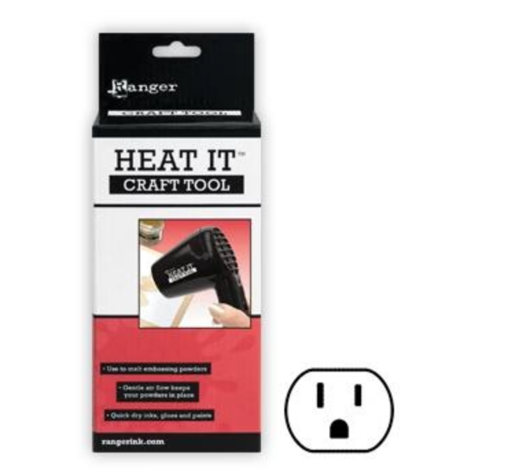 Ranger US Heat It Craft Tool United States Use HIT00471 with plug example