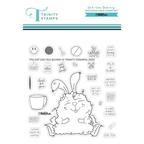 Trinity Stamps Dir-tea Bunny Clear Stamp Set tps-037