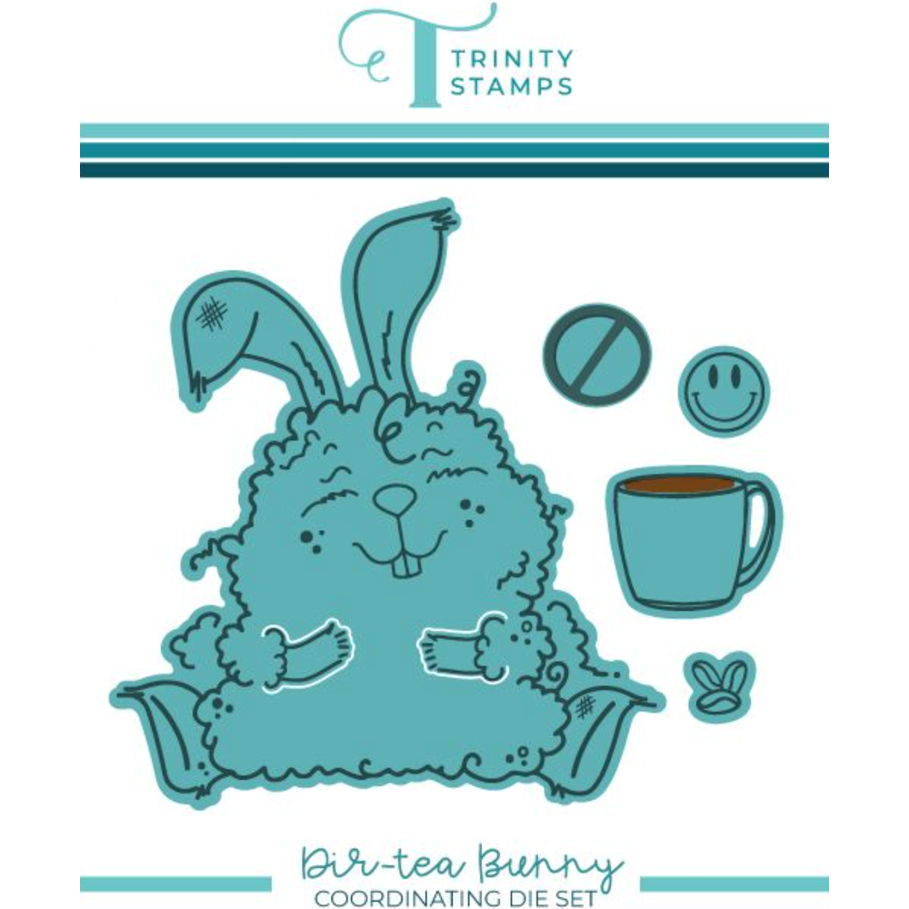 Trinity Stamps Dir-tea Bunny Die Set tmd-c037
