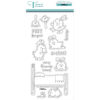 Trinity Stamps Dust Bunnies Stamp and Die Bundle clear
