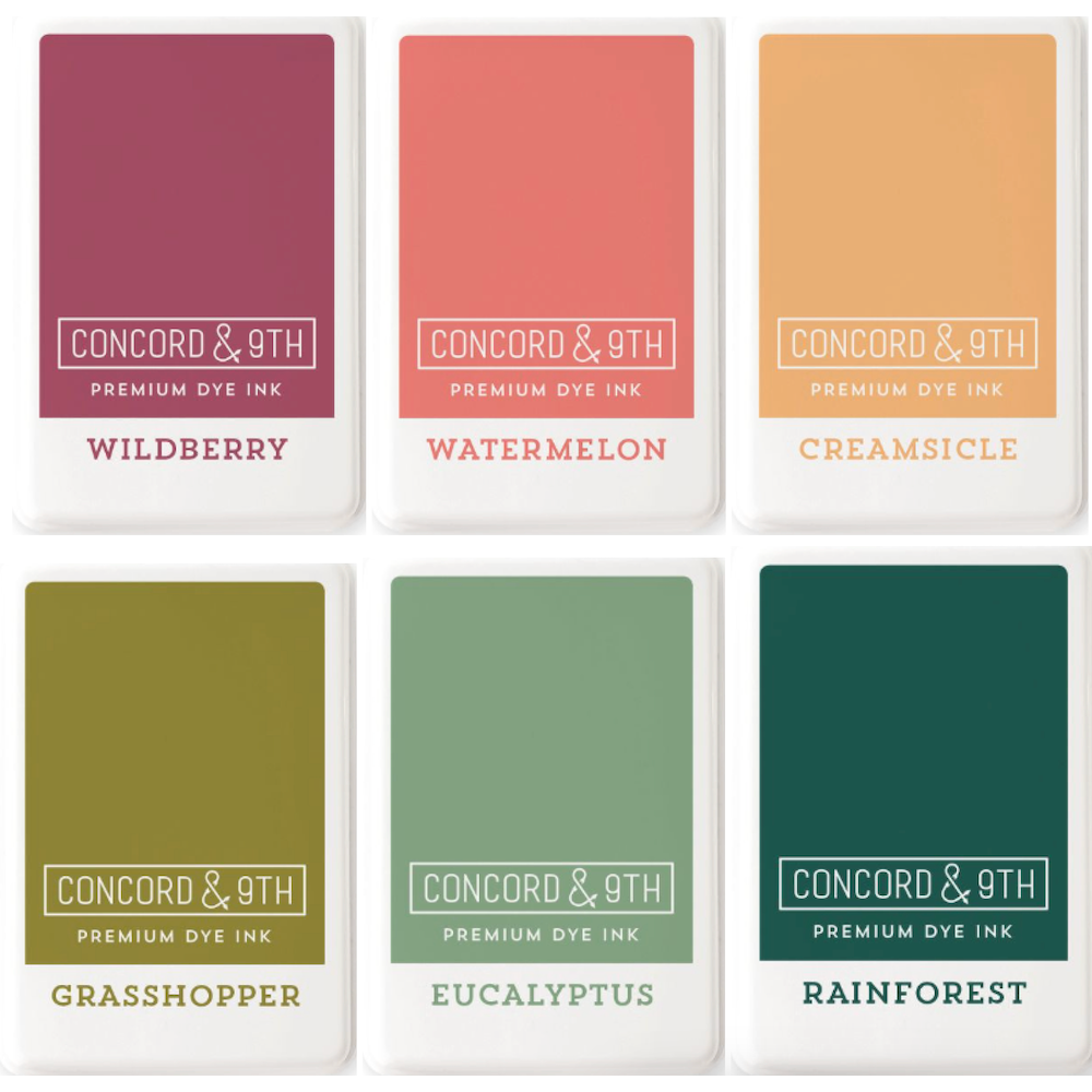 Concord & 9th 2024 Ink Pad Bundle