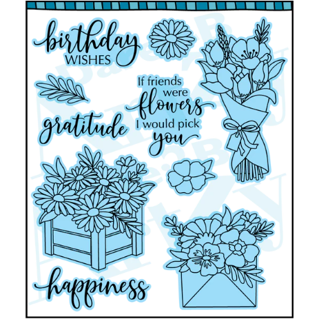 Dare 2B Artzy Bouquet of Happiness Die Set d233