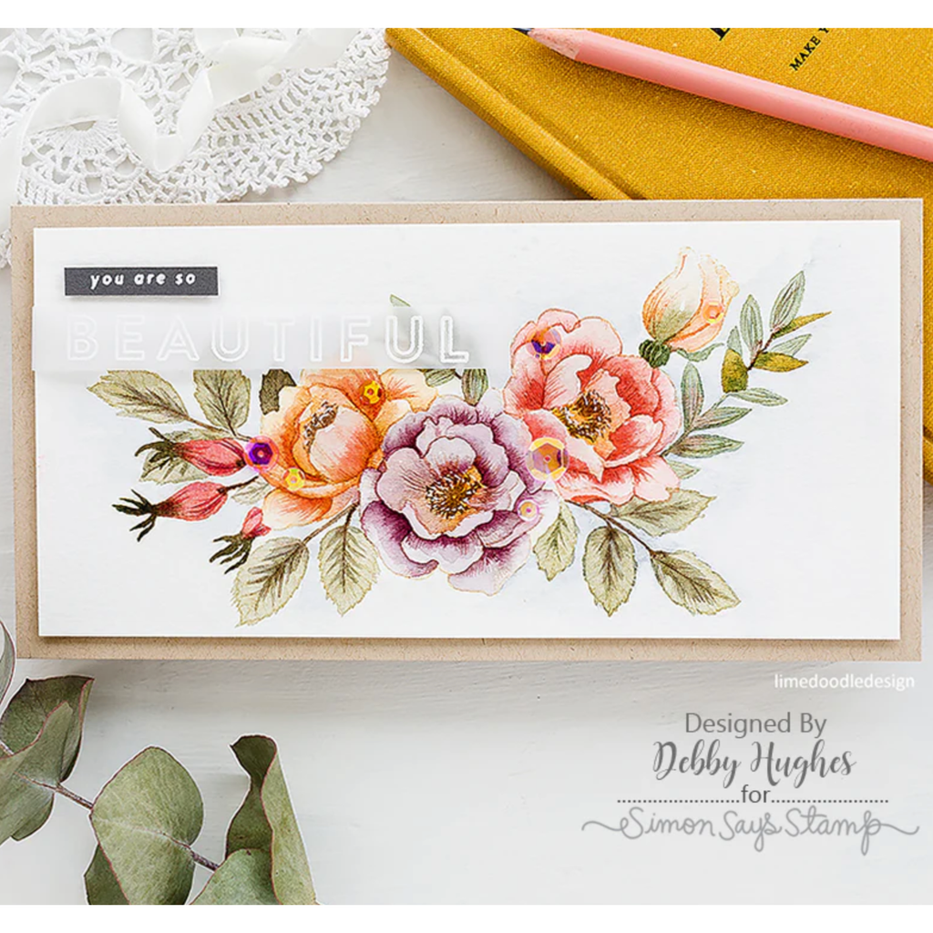 Simon Says Stamps And Dies Beautiful Flowers
