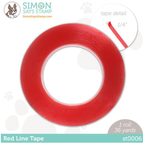 Tim Holtz Idea-ology Word Plaques and Red Tape 1/4 Bundle redline