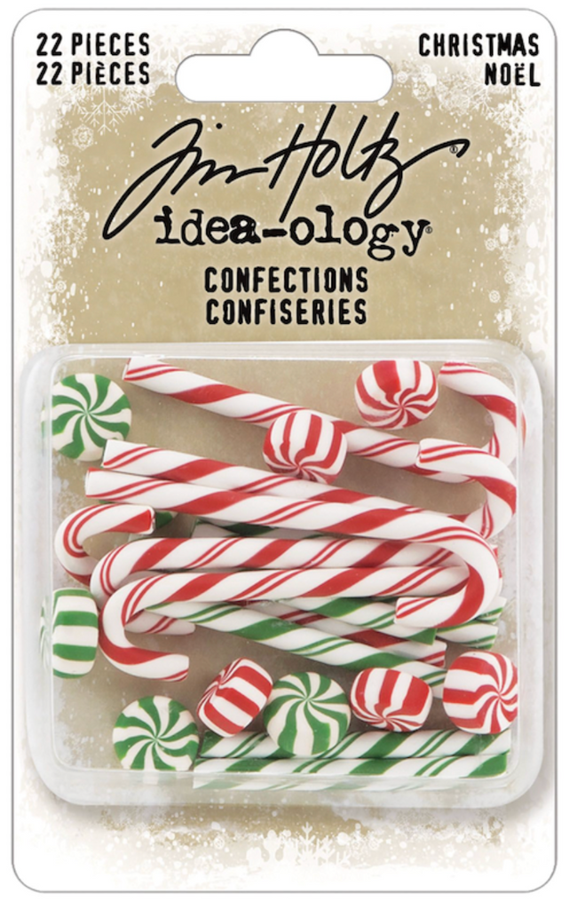 Tim Holtz Idea-ology Christmas Candy Confections Bundle green
