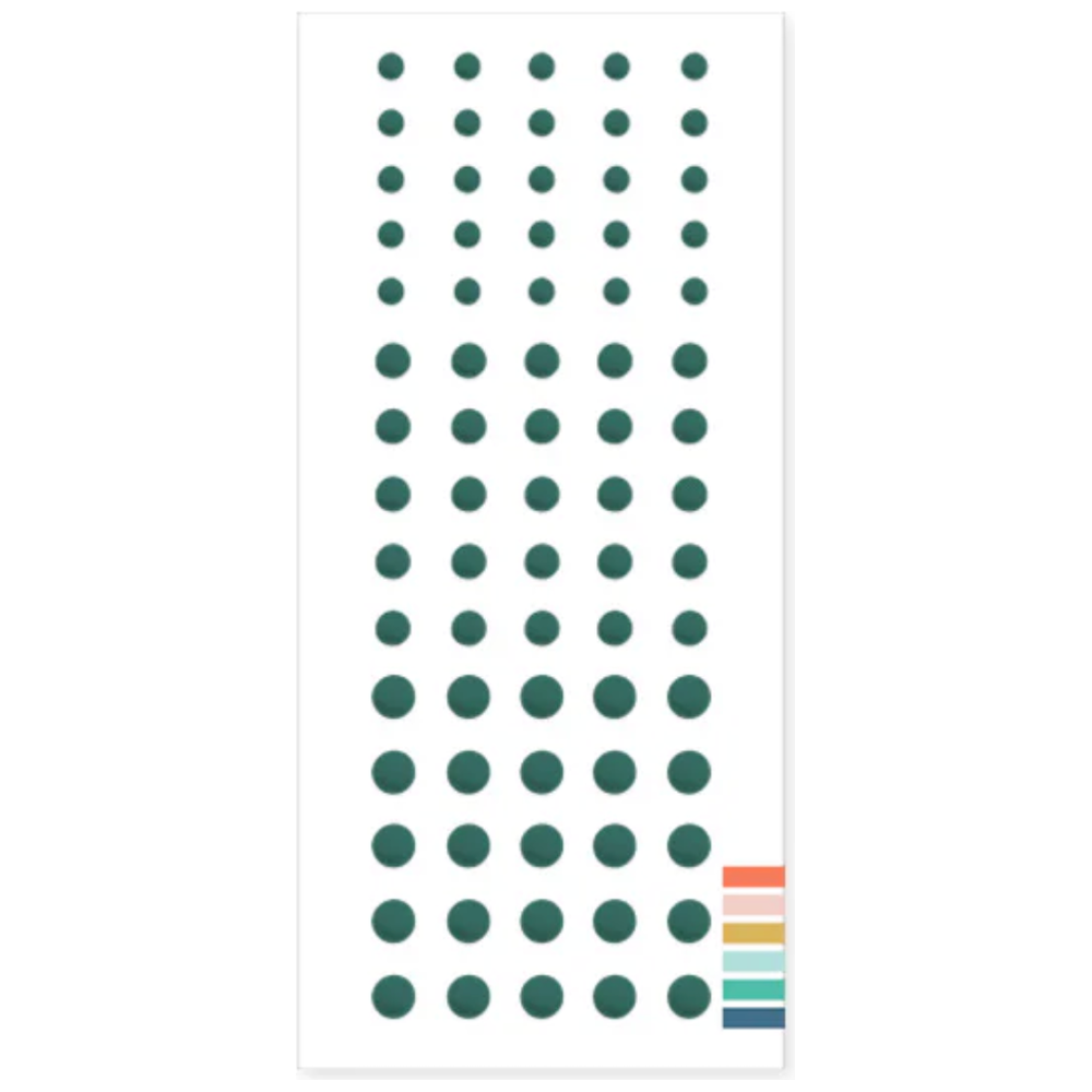 Concord & 9th Rainforest Enamel Dots 12005
