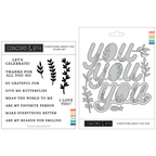 Concord & 9th Everything About You Stamp and Die Bundle