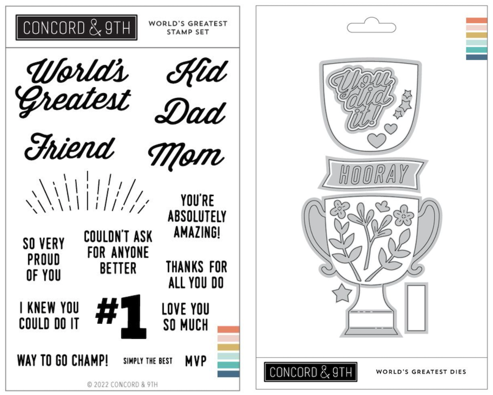 Concord & 9th World's Greatest Stamp and Die Bundle