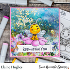 Sweet November Stamps Bee-utiful Clear Stamp Set sns-sp-by-24