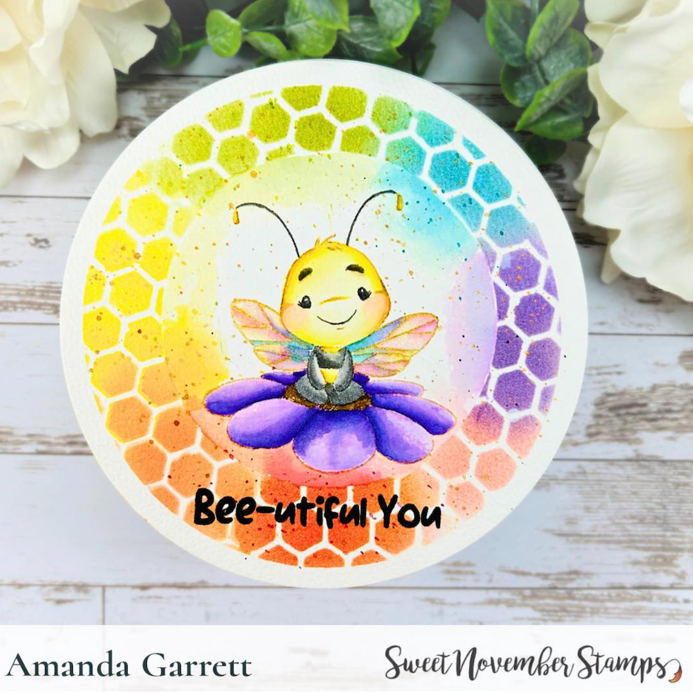 Sweet November Stamps Bee-utiful Clear Stamp Set sns-sp-by-24
