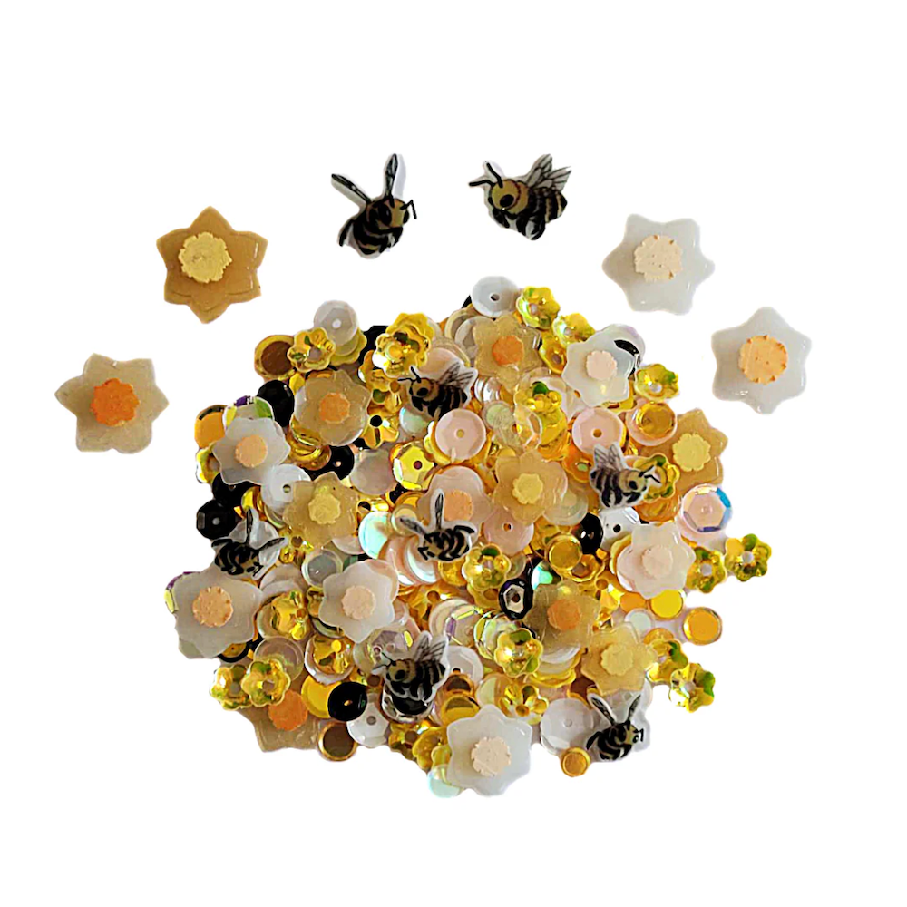 Sweet November Stamps Bee Happy Sequin Mixes sns-sq-bh-24
