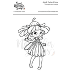 Sweet November Stamps April Daisy Clear Stamp Set sns-sp-af-24