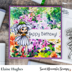 Sweet November Stamps April Daisy Clear Stamp Set sns-sp-af-24 birthday