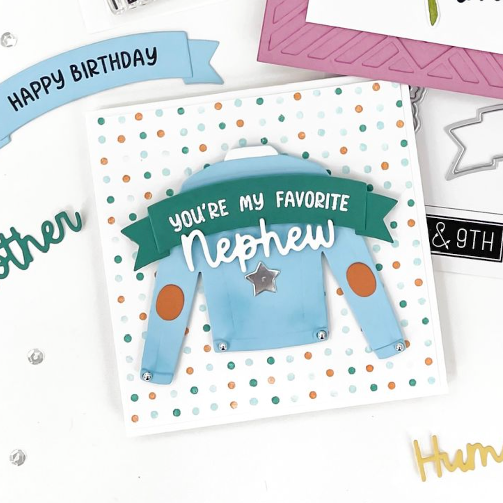 Concord & 9th We Are Family Clear Stamp Set 12095 nephew