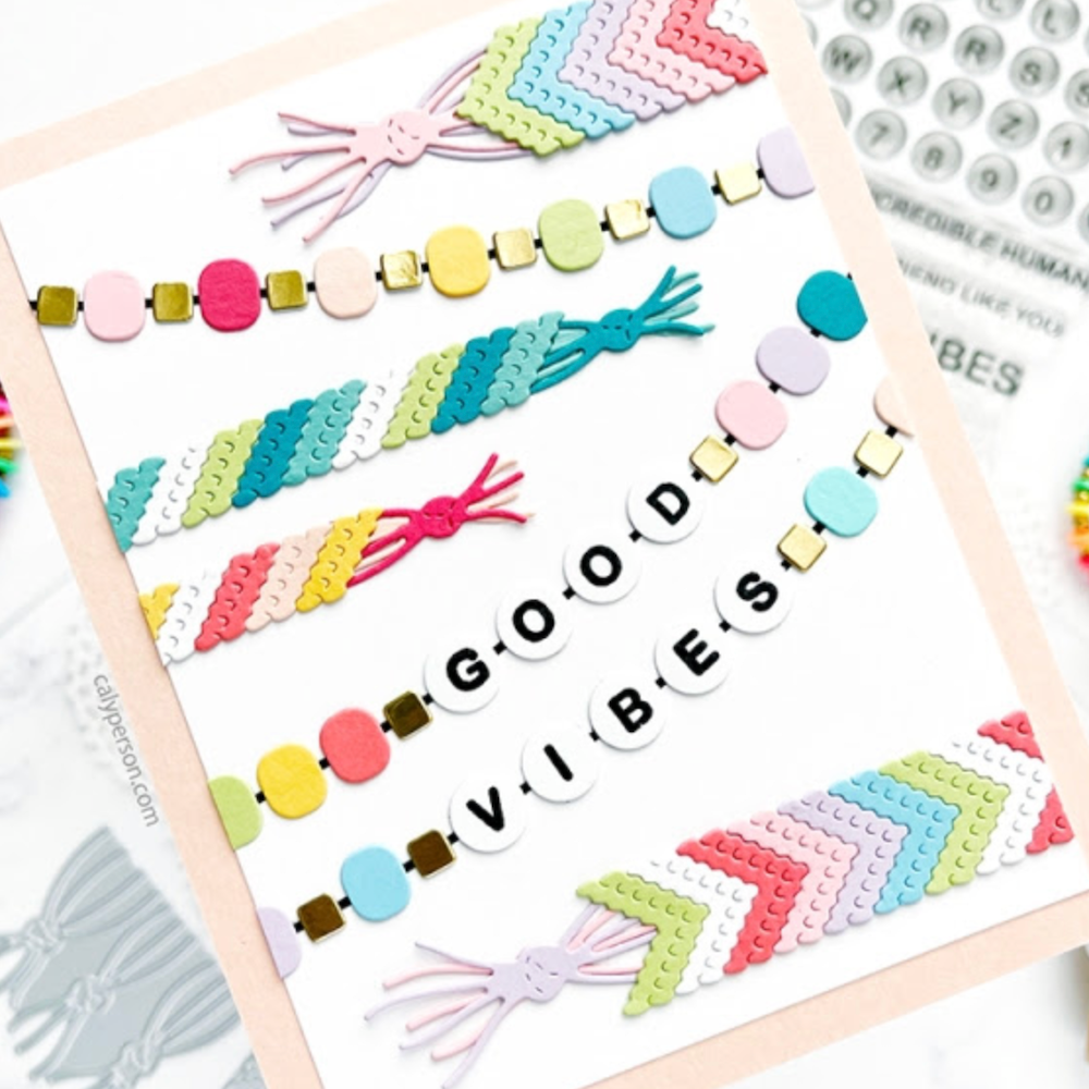 Concord & 9th Best Friend Vibes Clear Stamp Set 12085 caly | color-code:ALT02