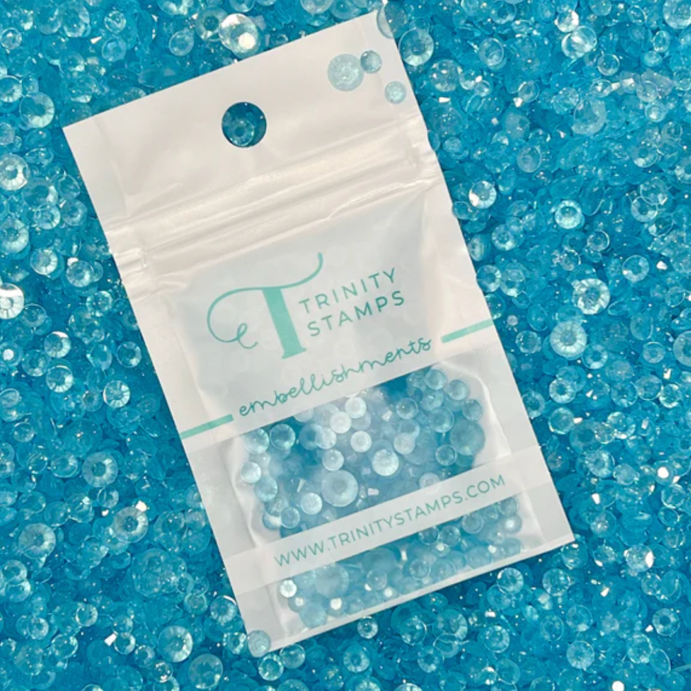 Trinity Stamps Pool Twinkle Embellishment Bag emb-0145