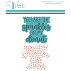 Trinity Stamps Sprinkles On My Donut Die Set tmd-c300
