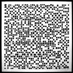 StencilGirl Random Pixels Stencil s990
