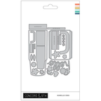 Concord & 9th H2Hello Stamp and Die Bundle metal