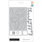 Concord & 9th Spring Print Sentiments Die Set 12124