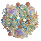 Sweet November Stamps Soft Seashore Embellishment Mix sns-sq-ss-24