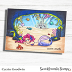 Sweet November Stamps The Deep Clear Stamp Set sns-bb-td-24 cave