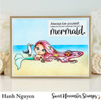 Sweet November Stamps Skipper Clear Stamp Set sns-le-sk-24 mermaid