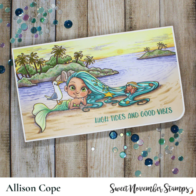 Sweet November Stamps Skipper Clear Stamp Set sns-le-sk-24 tides