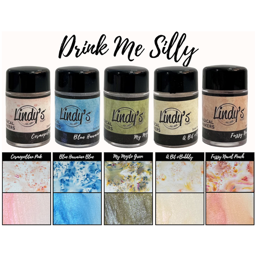 Lindy's Stamp Gang Drink Me Silly Shaker 5 Pack lsgdms