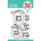 Avery Elle Fruit Greetings and Tags Clear Stamp Set st-24-18