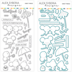 Alex Syberia Designs Sweet Friend Stamp and Die Bundle