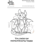 Sweet November Stamps Extraordinarily Happy Clear Stamp Set sns-dr-eh-24