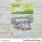 Sweet November Stamps Tide Pool Pals Clear Stamp Set sns-sm-tp-24 swesome