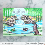 Sweet November Stamps Tide Pool Pals Clear Stamp Set sns-sm-tp-24 otterly