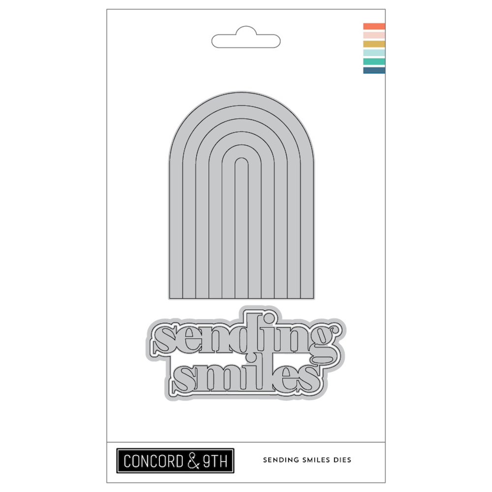 Concord & 9th Sending Smiles Die Set 11423 Simon Says Stamp