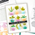 Concord & 9th On My Mind Clear Stamp Set 11845 green