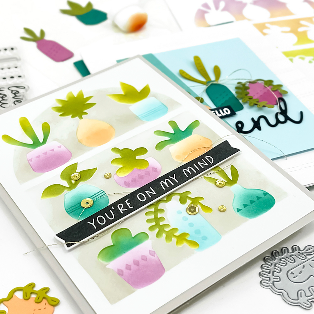 Concord & 9th On My Mind Clear Stamp Set 11845 mind