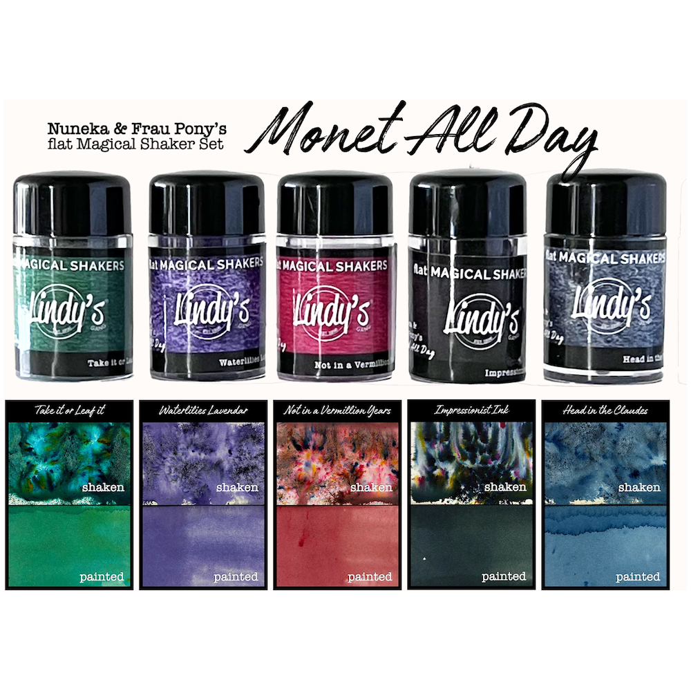 Lindy's Stamp Gang Monet All Day Shaker 5 Pack lsgmad